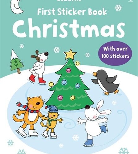 First Christmas sticker book