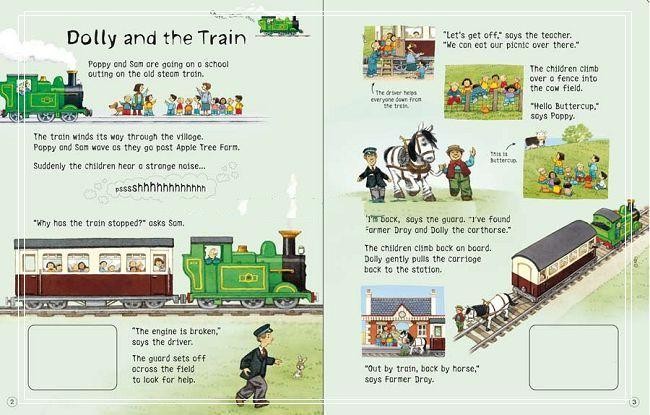 Wind-up train book