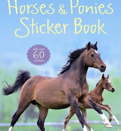 Horses and ponies sticker book