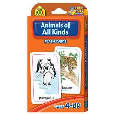 Animals of All Kinds Flash Cards