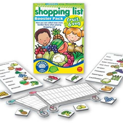Shopping List Booster Pack. Fruit & veg