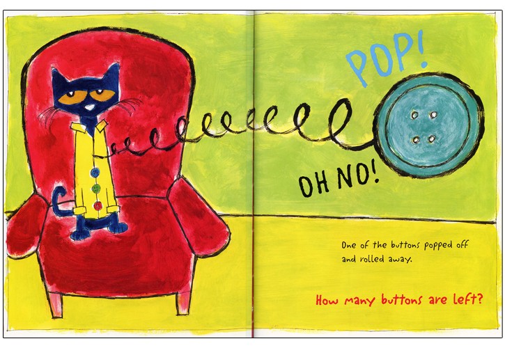 Pete the Cat and His Four Groovy Buttons