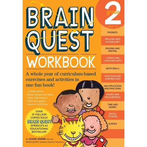 Brain Quest Workbook: Grade 2