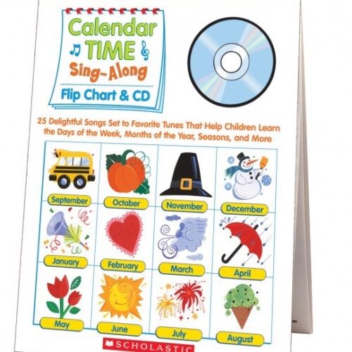 Calendar Time Sing-Along Flip Chart & CD