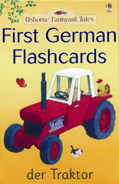 First German Flashcards (Usborne Farmyard Tales)