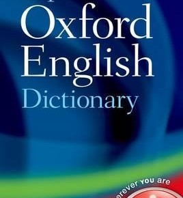 Paperback Oxford English Dictionary