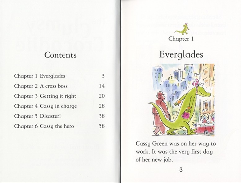 The clumsy crocodile