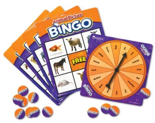 Animal Picture Bingo