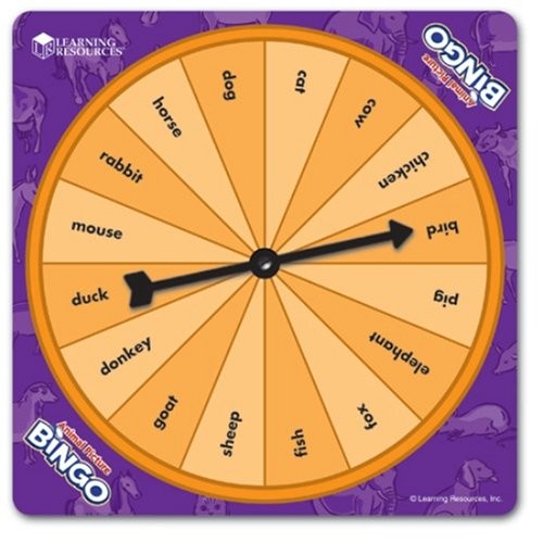 Animal Picture Bingo
