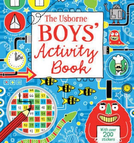 Boys' activity book