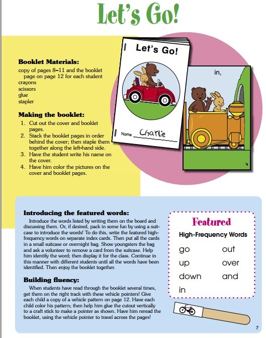 High-Frequency Word Booklets