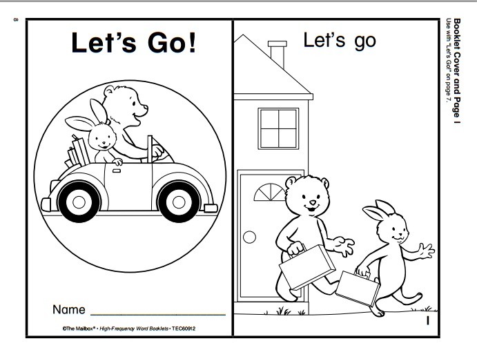 High-Frequency Word Booklets