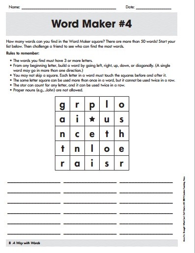 More I'm Through! What Can I Do?, Gr. 6