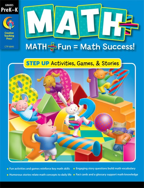 MATH PLUS: Step Up, Grade PreK–K
