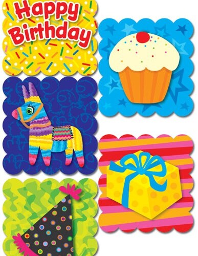 Poppin' Patterns Happy Birthday Scratch 'n Sniff