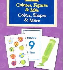Colors, Shapes & More Flashcards bilingüe