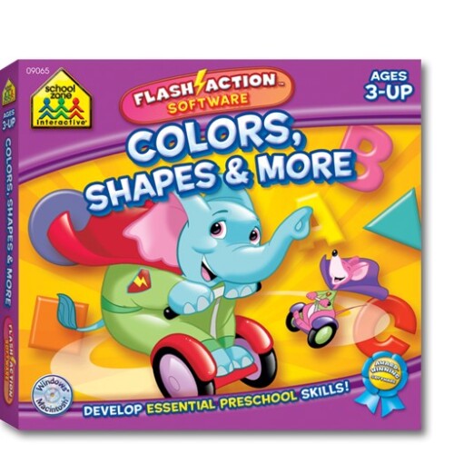 Colors, Shapes & More Flash action software