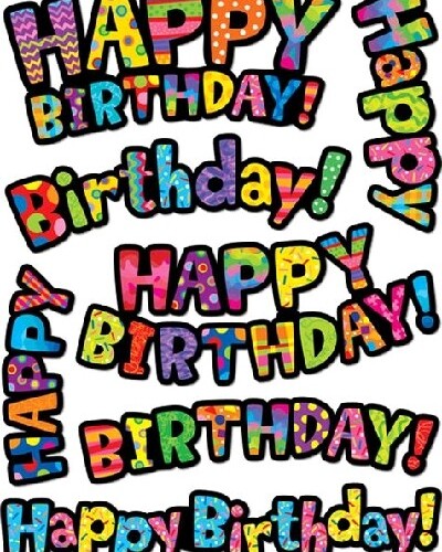 Poppin' Patterns Happy Birthday CTP4623