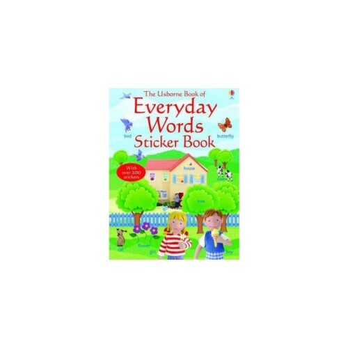 Everyday words sticker book