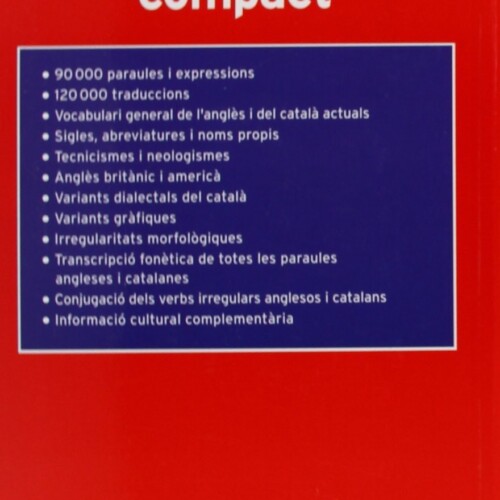 Diccionari compact Català-Anglès