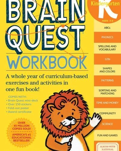 Brain Quest Workbook: Kindergarten