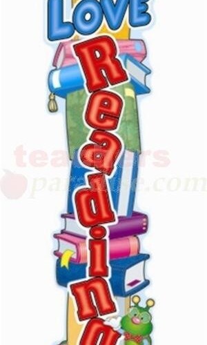 We Love Reading! Big Banner