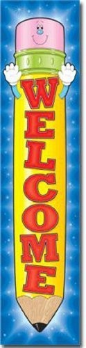 Welcome Pencil Big Banner