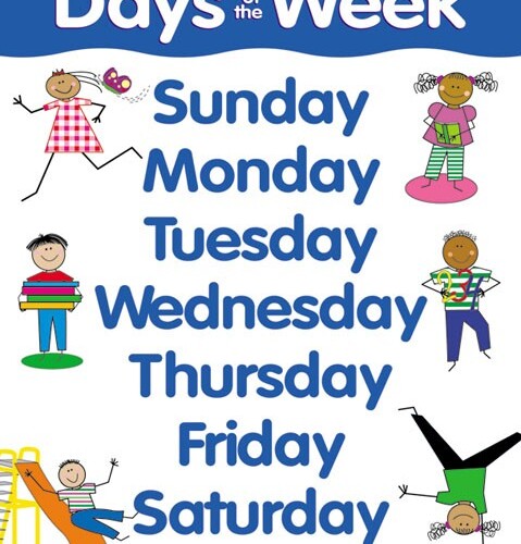 Days of the week CTP5674