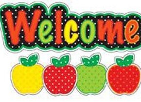 Welcome Apples minibulletin board