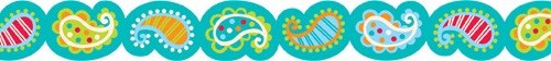Playful Paisley Border