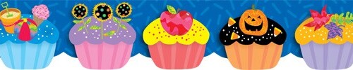 Cupcakes Border