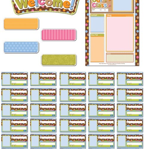 Classbook Bulletin Board Set