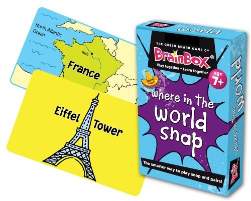 Where in the World Snap Card Game