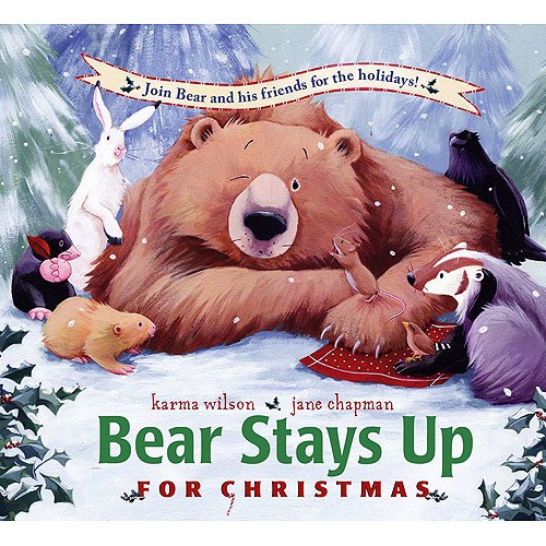 Bear stays up for Christmas