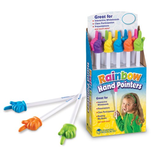 Hand Pointer Rainbow 40cm