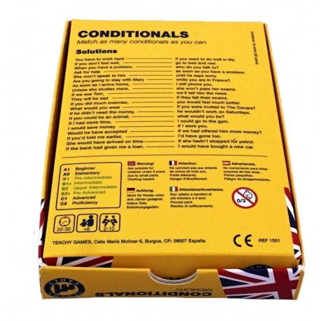 MEMORY - Conditionals Level B1/B2