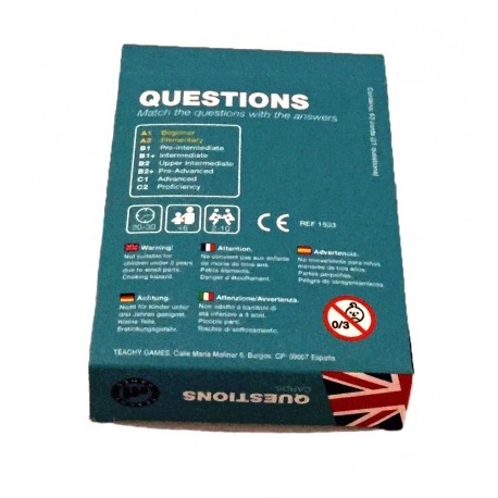 CARDS - Questions Level A1/A2
