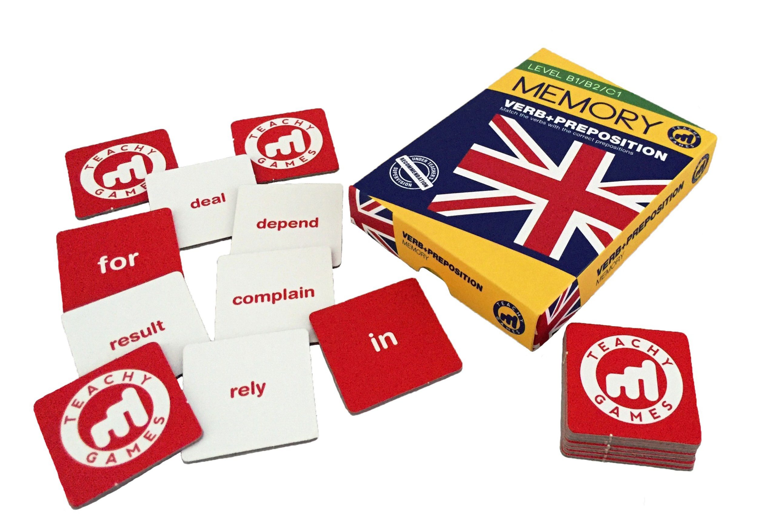 MEMORY - Verb+Preposition Level B1/B2/C1