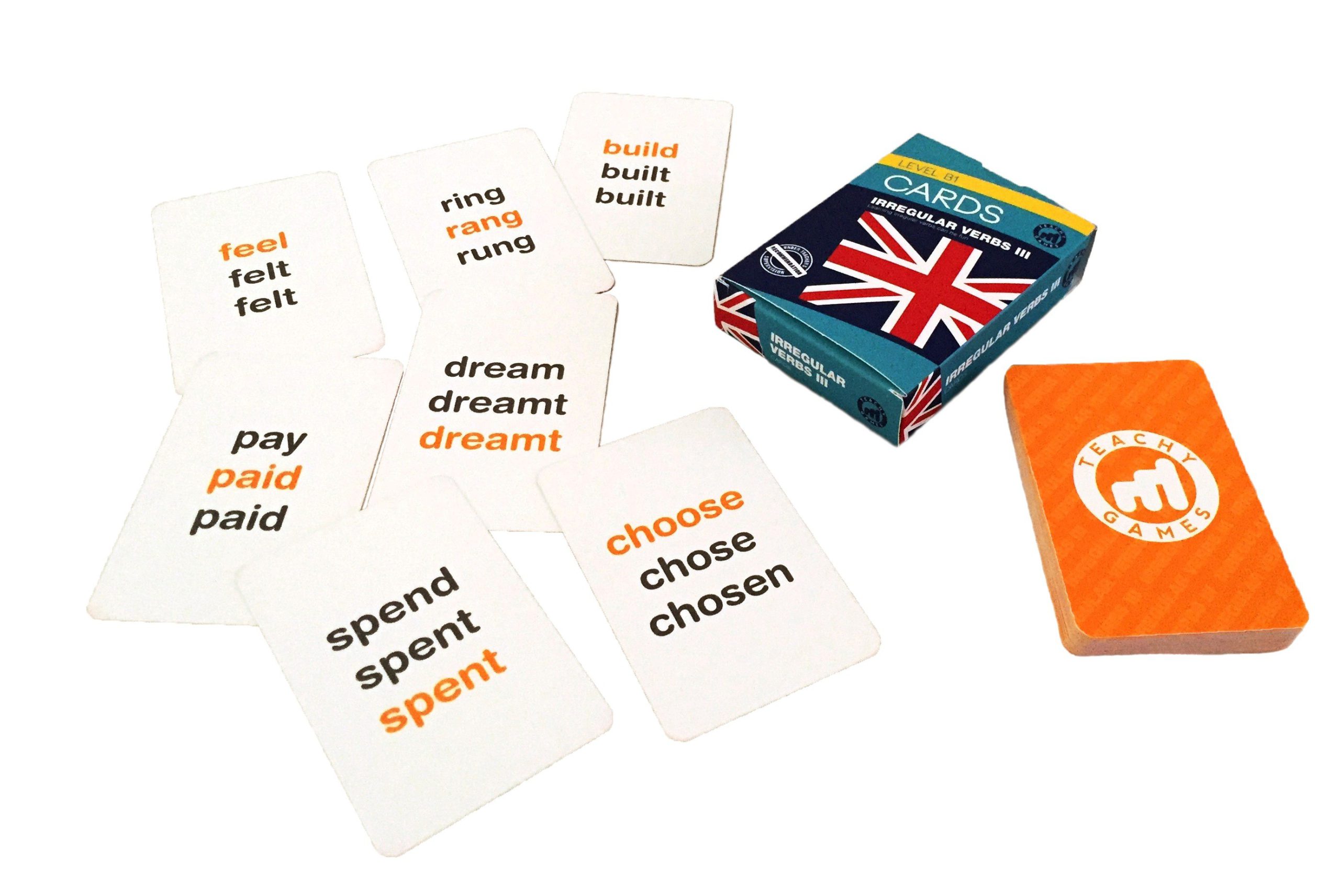 CARDS - Irregular Verbs III Level B1