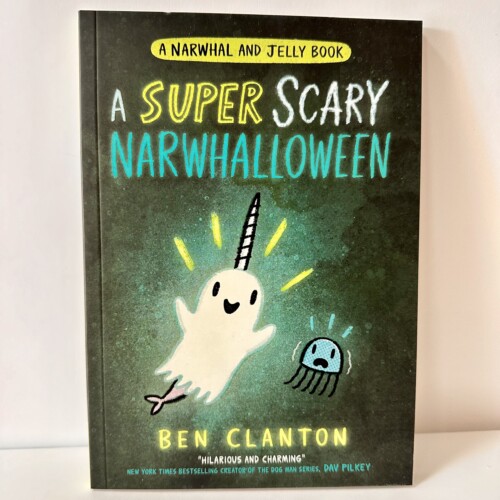 A super scary narwhalloween english wooks